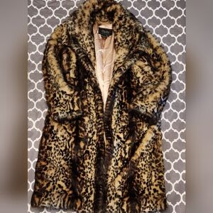 Jerry Lewis Leopard Print Teddy Jacket